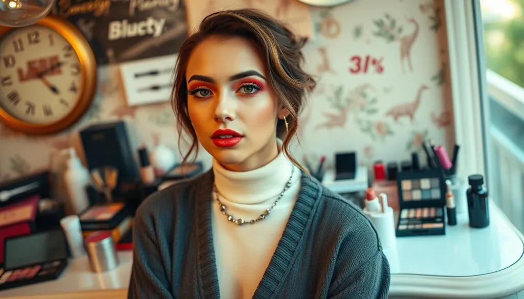 Julia Beautx als Beauty-Influencerin