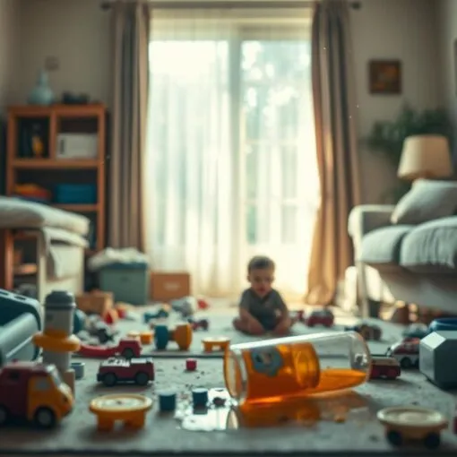 Kind verursacht Schaden im eigenen Haushalt