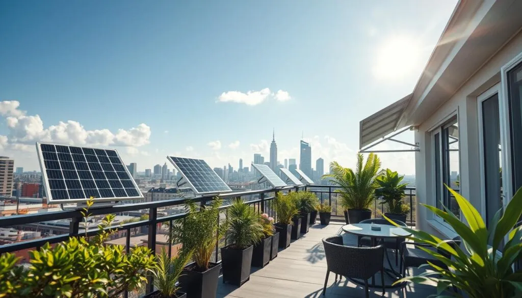 Mehrere Balkonkraftwerke