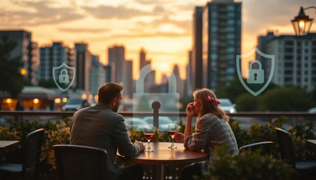 Sicherheit und Datenschutz meine Stadt Dating