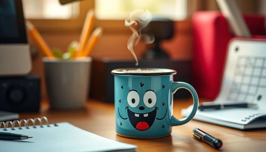 Kaffeetasse mit Spruch