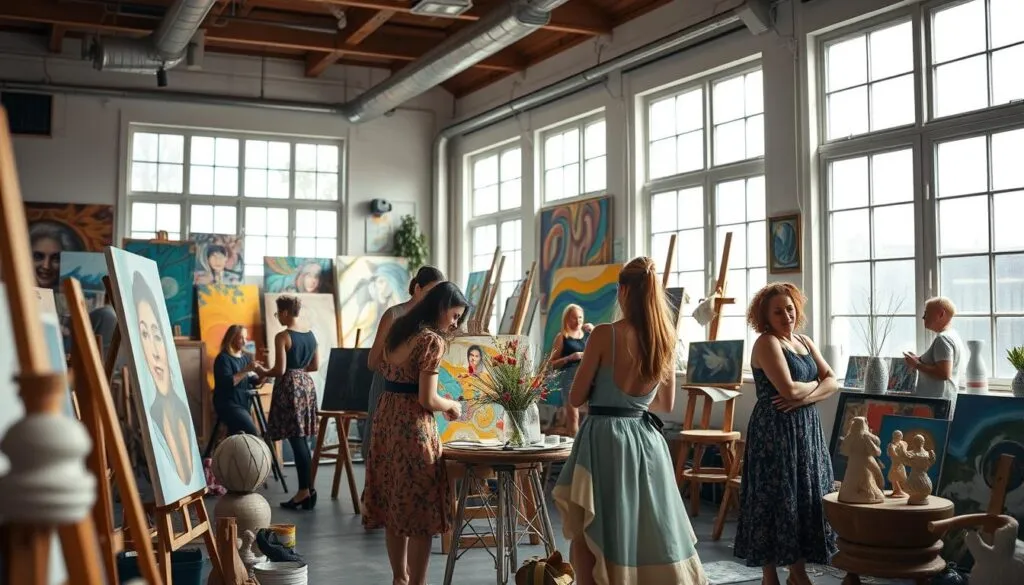 Künstlerinnen in der Kunst