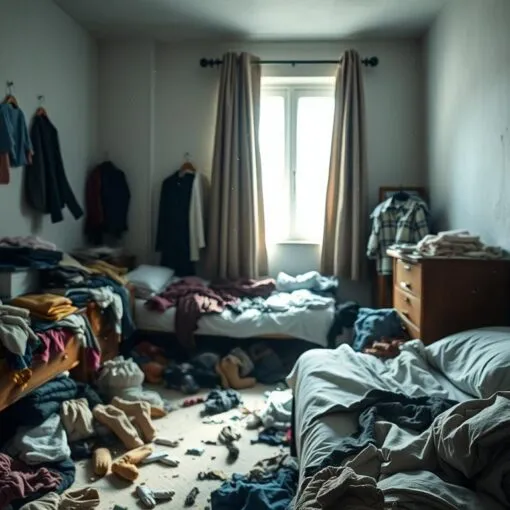 nicht aufräumen können Depression