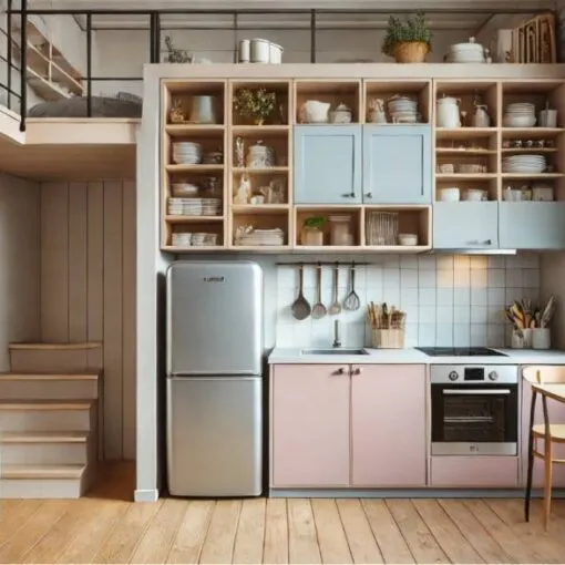 platzsparende Singleküche