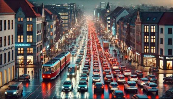 Lärm in der Großstadt
