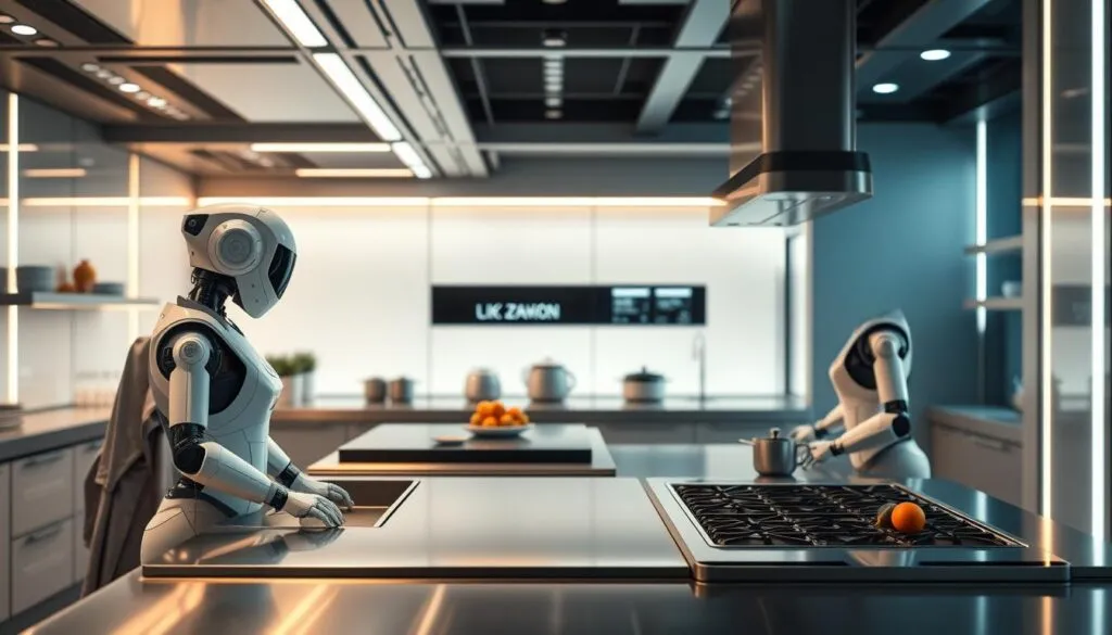 Roboterküche Zukunftstechnologie