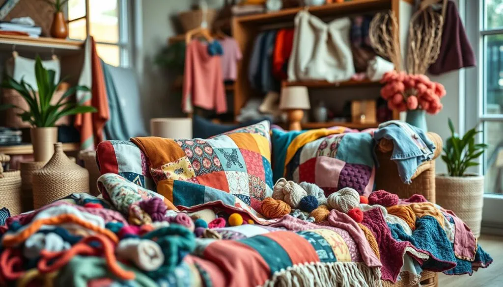 Upcycling Textilien Kreativität