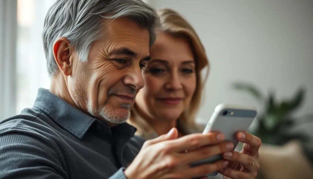 Kommunikation in Dating-Apps für Mature Dating