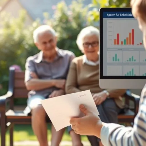 Sparen für Enkelkinder