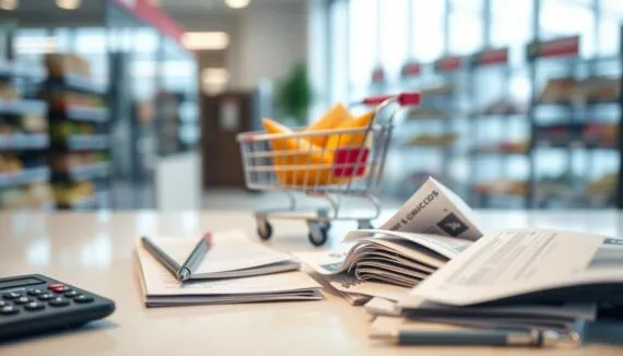 Geld sparen beim Einkaufen