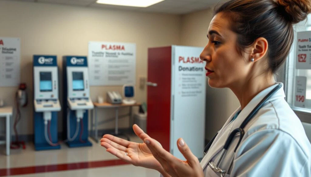 Plasmaspende Vergleich