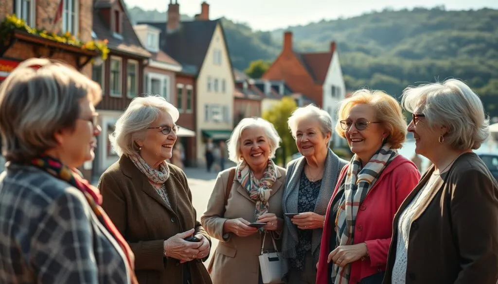 Soziale Kontakte auf Seniorinnen-Städtereisen Norddeutschland