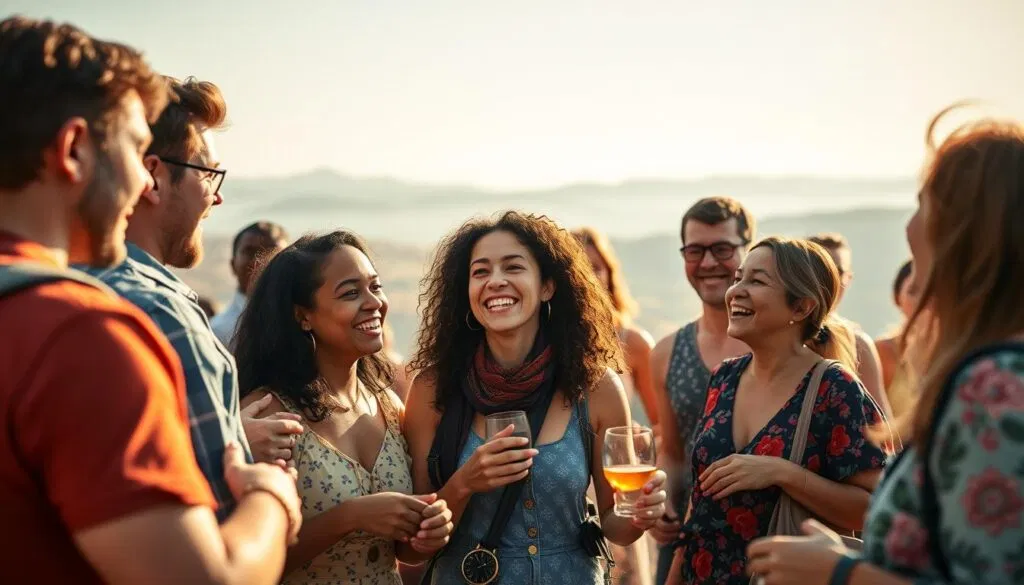 Singlereisen Soziale Interaktionen