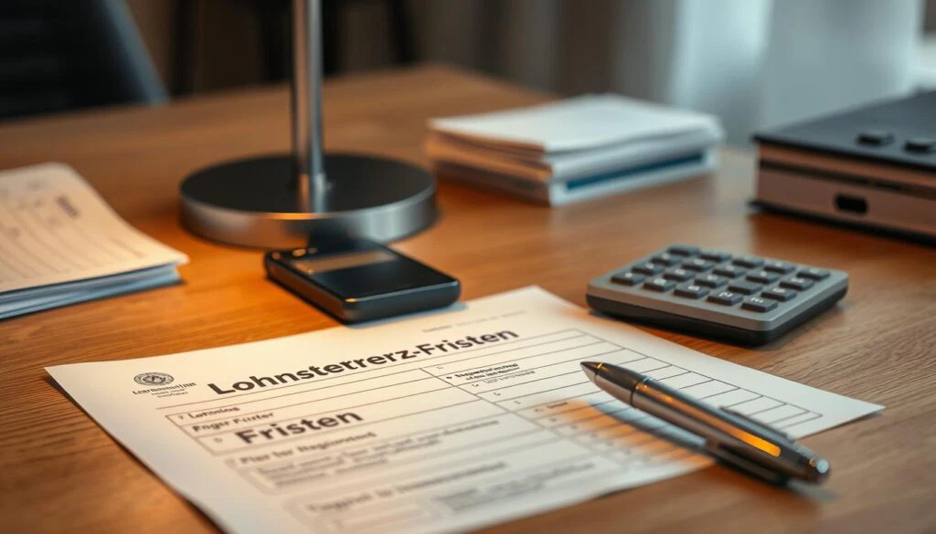 Lohnsteuererklärung Fristen