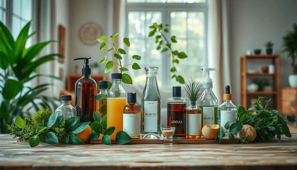 Umweltfreundliche Reinigungsmittel