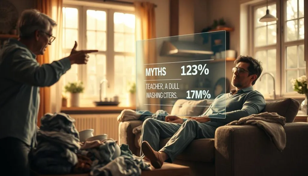 Haushalts-Mythen in Familien