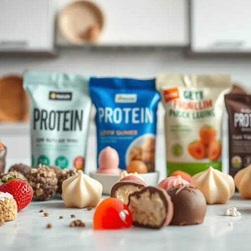 Kalorienarme Süßigkeiten