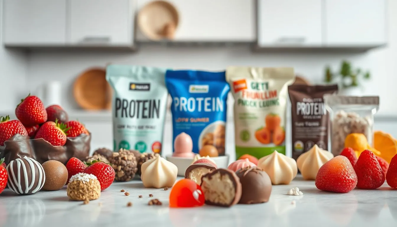 Kalorienarme Süßigkeiten