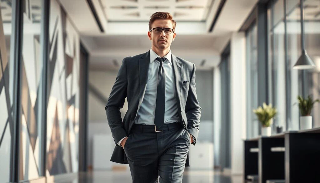 Männliche Karriereziele und Motivation