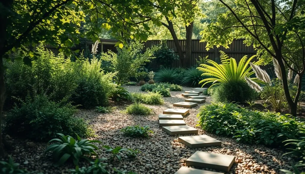 Pflegeleichte Gartenbereiche