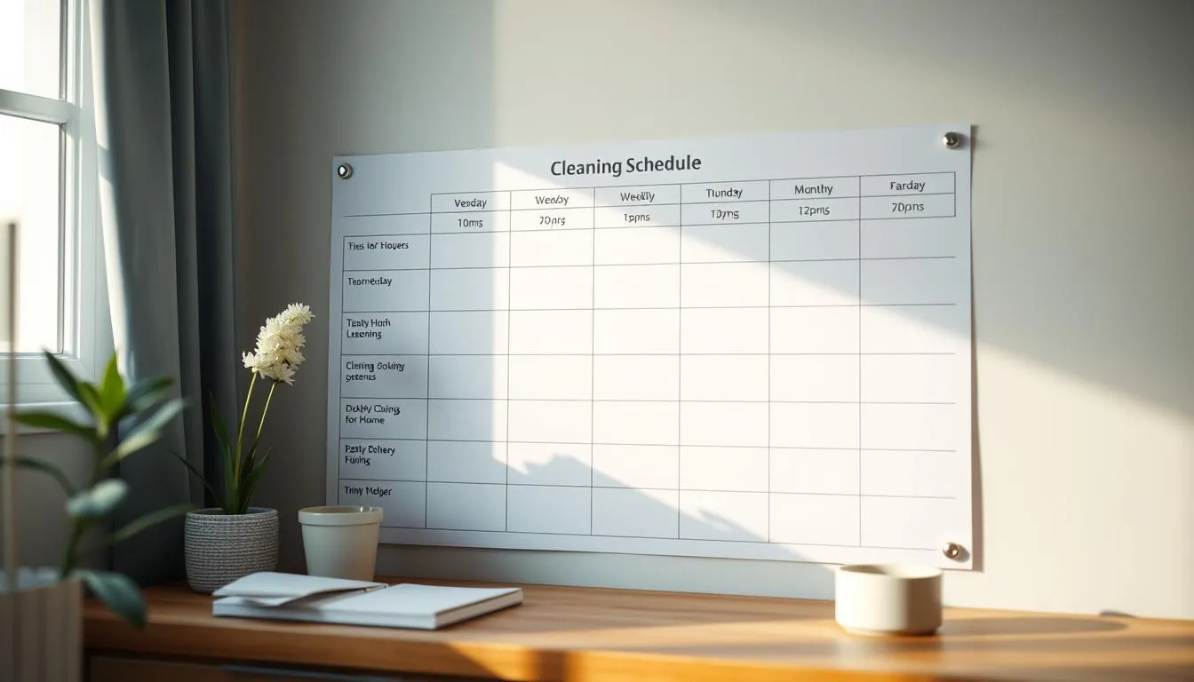 Putzplan Haushalt für Berufstätige