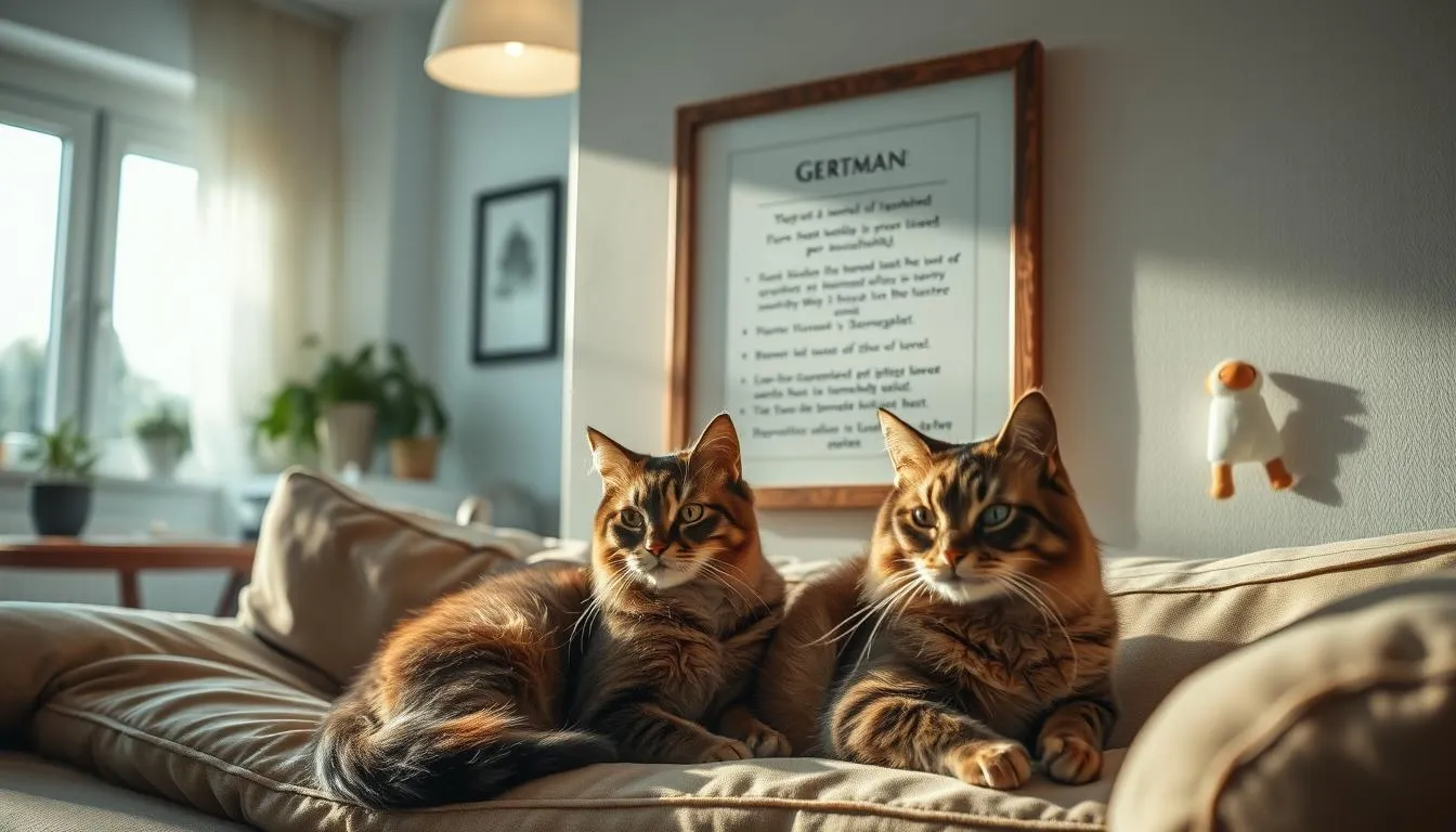 Wie viele Katzen pro Haushalt erlaubt