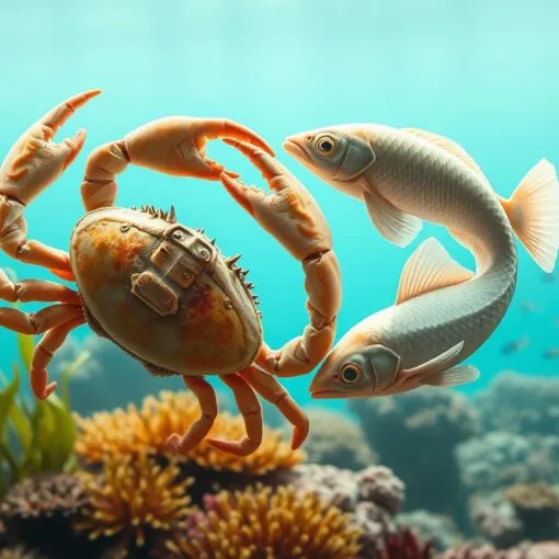 Krebs und Fische Freundschaft