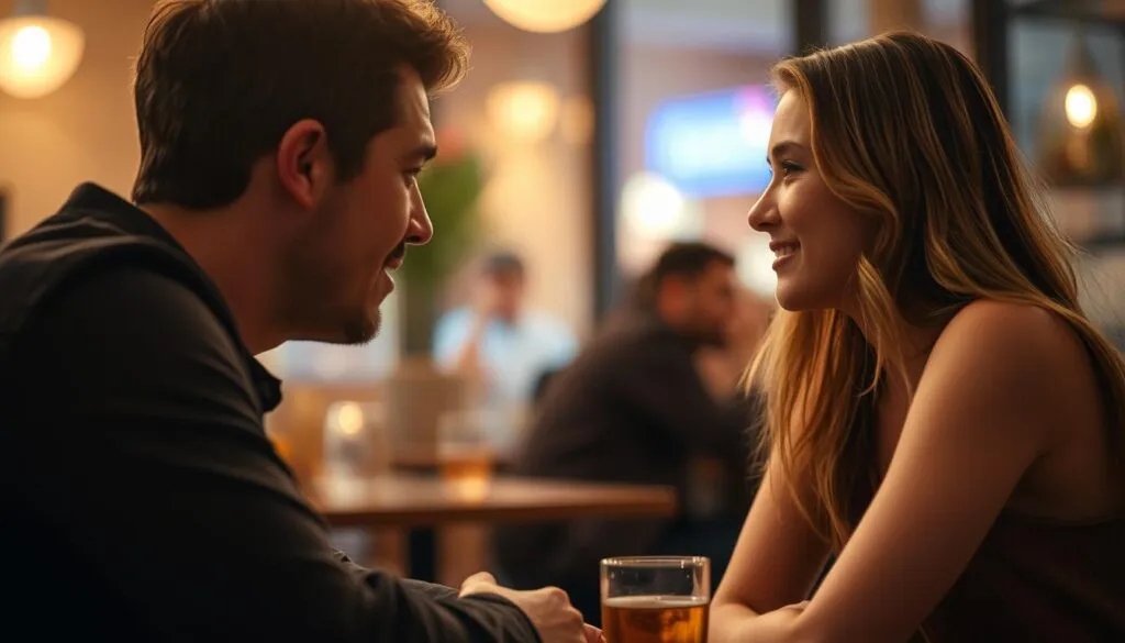 erfolgreiche annäherung schüchterner mann