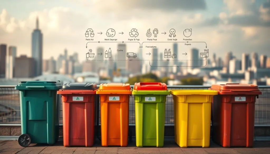 Abfallarten Trennung