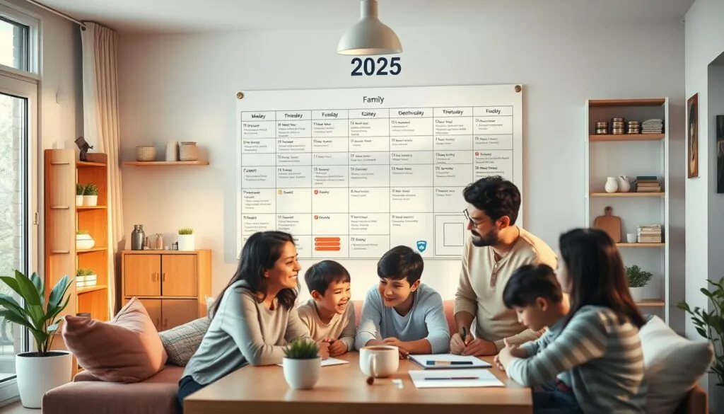 Familien Ordnungsplan 2025