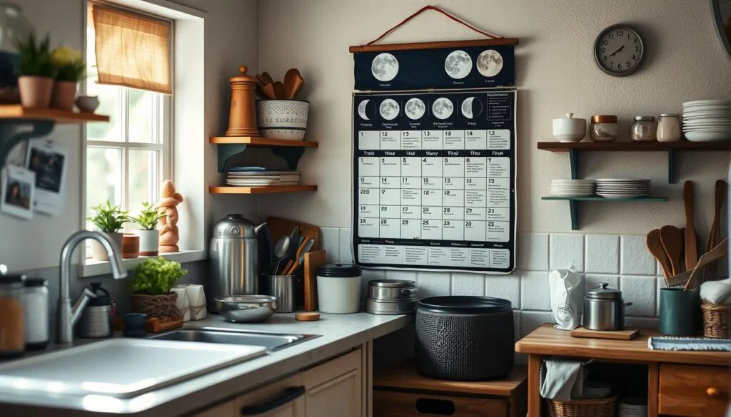 Praktische Mondkalender Anwendung