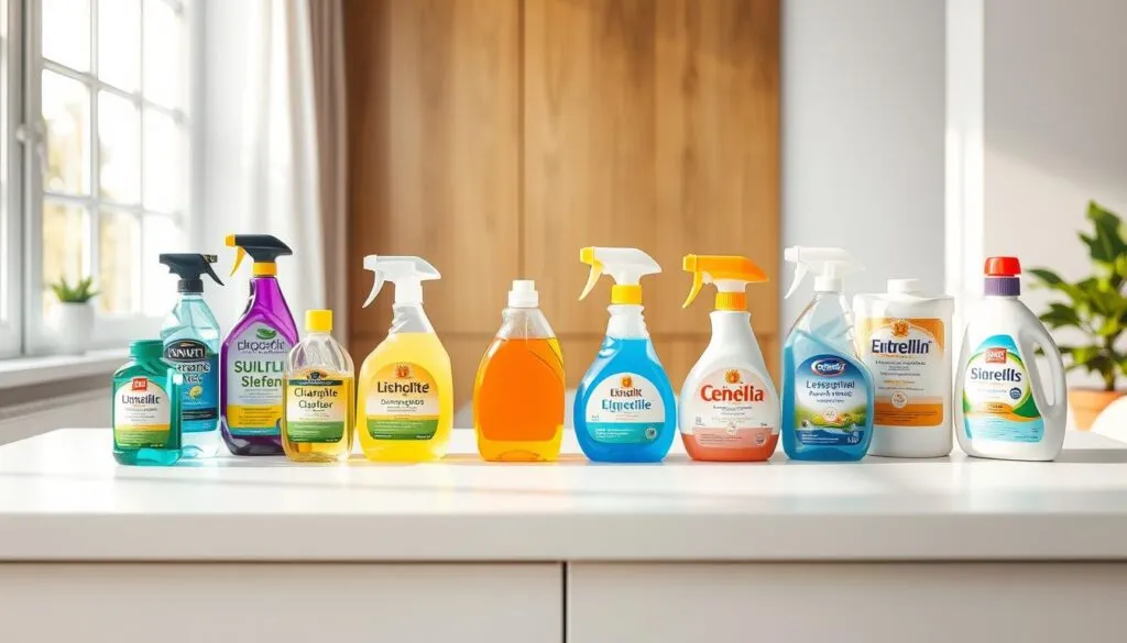Vergleich der Reinigungsmittel