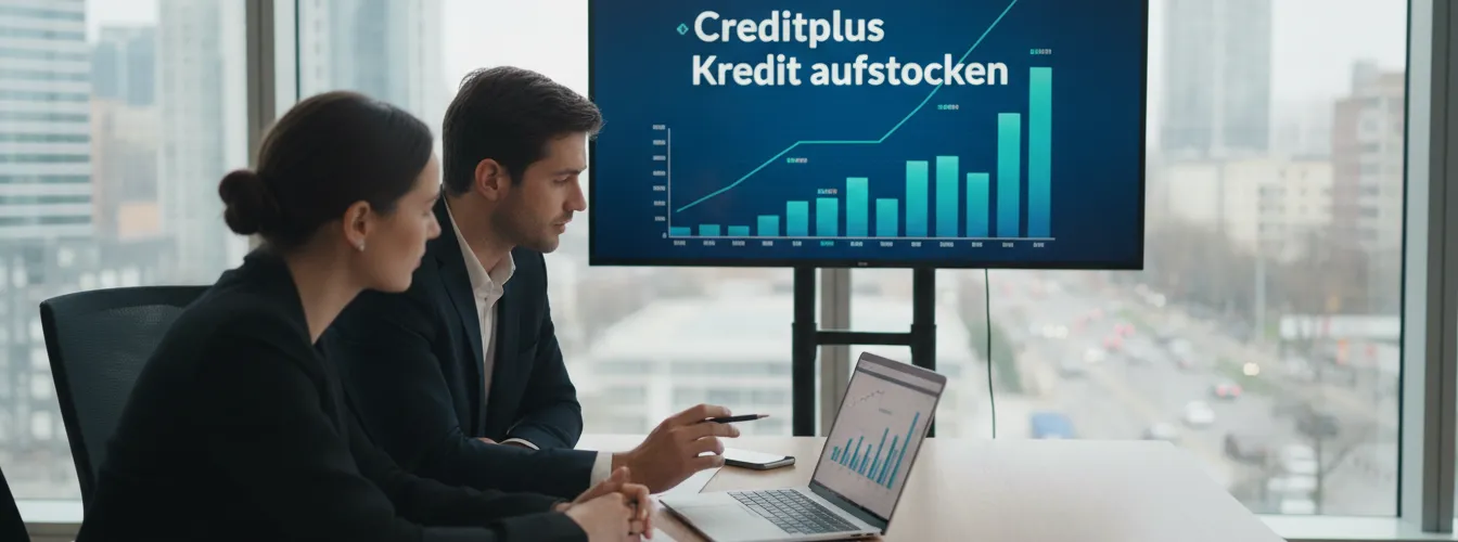 Creditplus Kredit aufstocken
