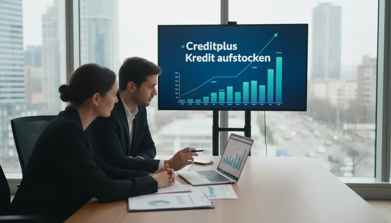 Creditplus Kredit aufstocken