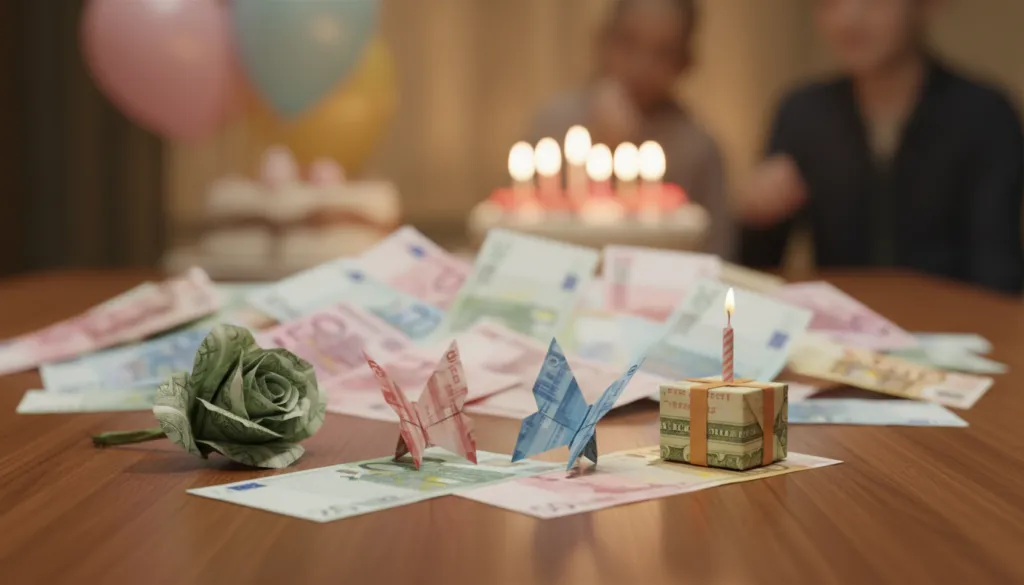 beispiele geldscheine falten