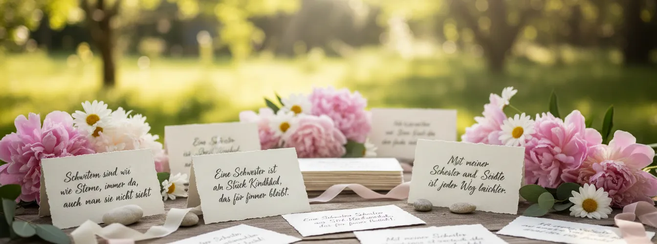 Schwestern Sprüche