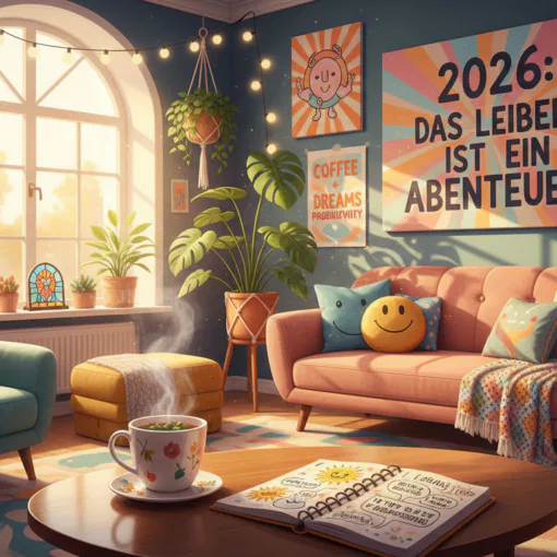 Lustiges Lebensmotto