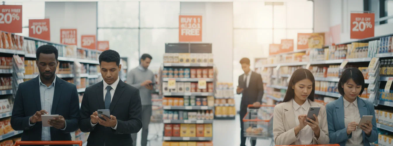 Geld sparen beim Einkaufen