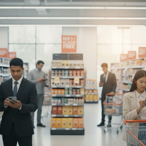 Geld sparen beim Einkaufen