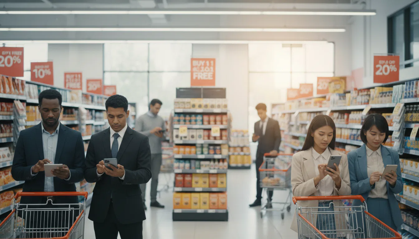 Geld sparen beim Einkaufen