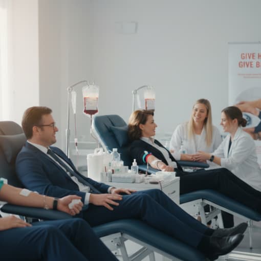 Blut spenden Geld