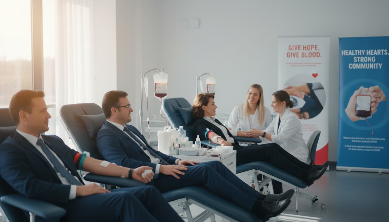 Blut spenden Geld