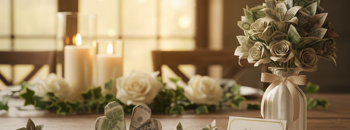 Geld falten Hochzeit
